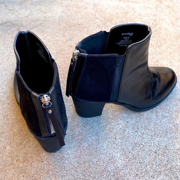 Divided H&M | Beautiful Black heeled booties - Picture 12 of 16